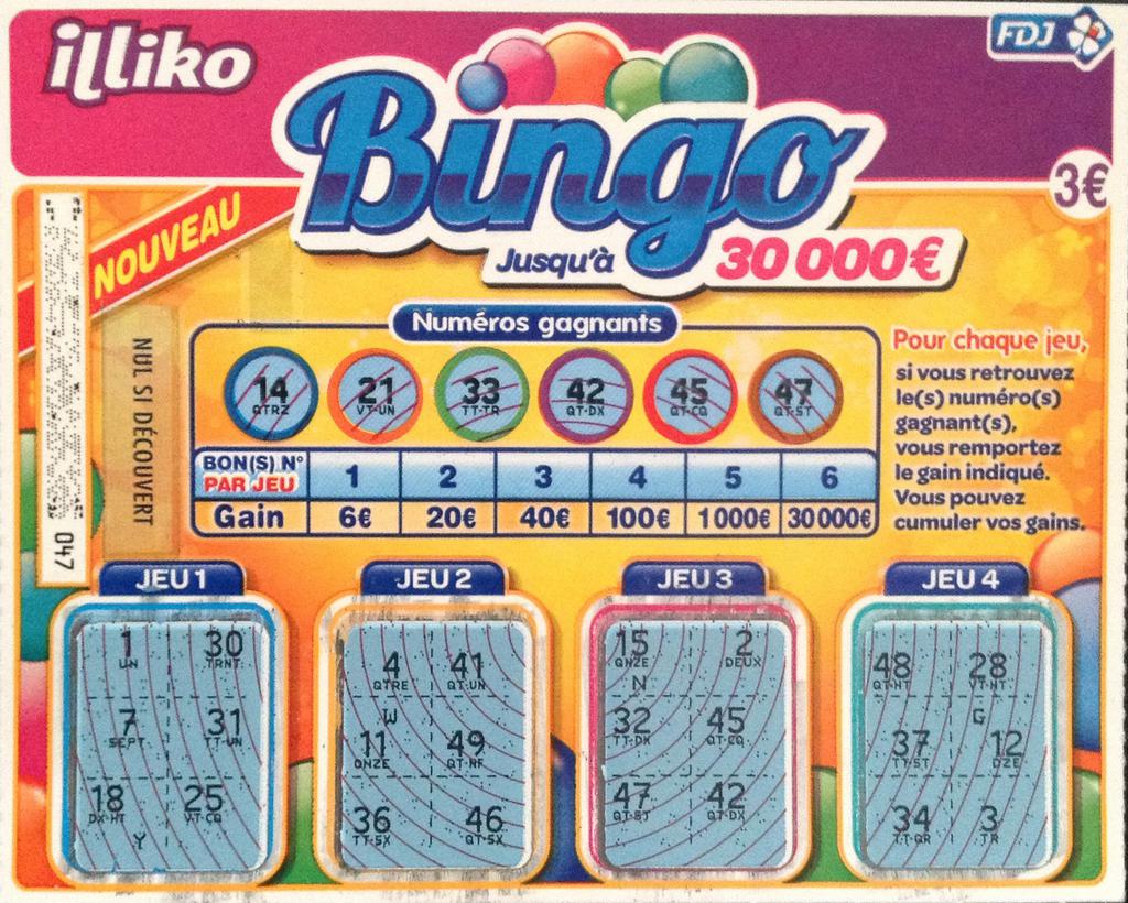 bingo gagnant