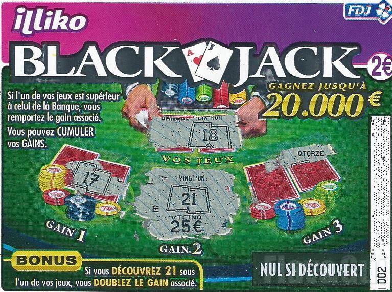 blackjack gagnant