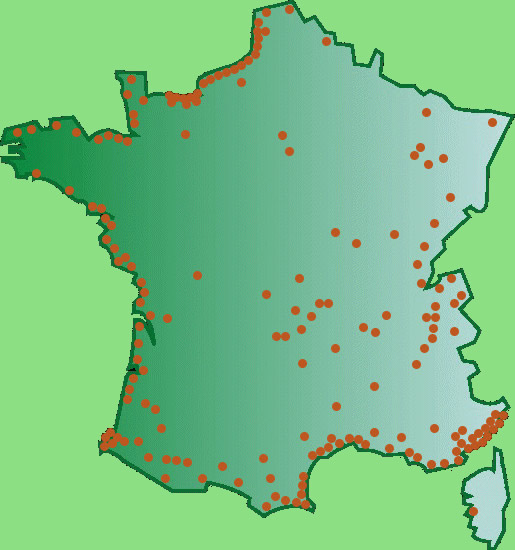 carte des casinos