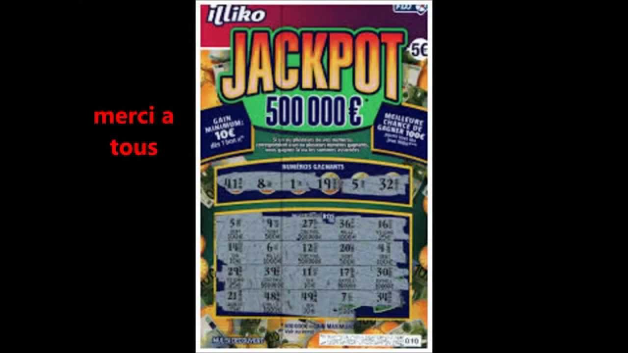 jackpot fdj grattage