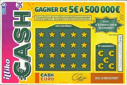 jeux de grattage cash