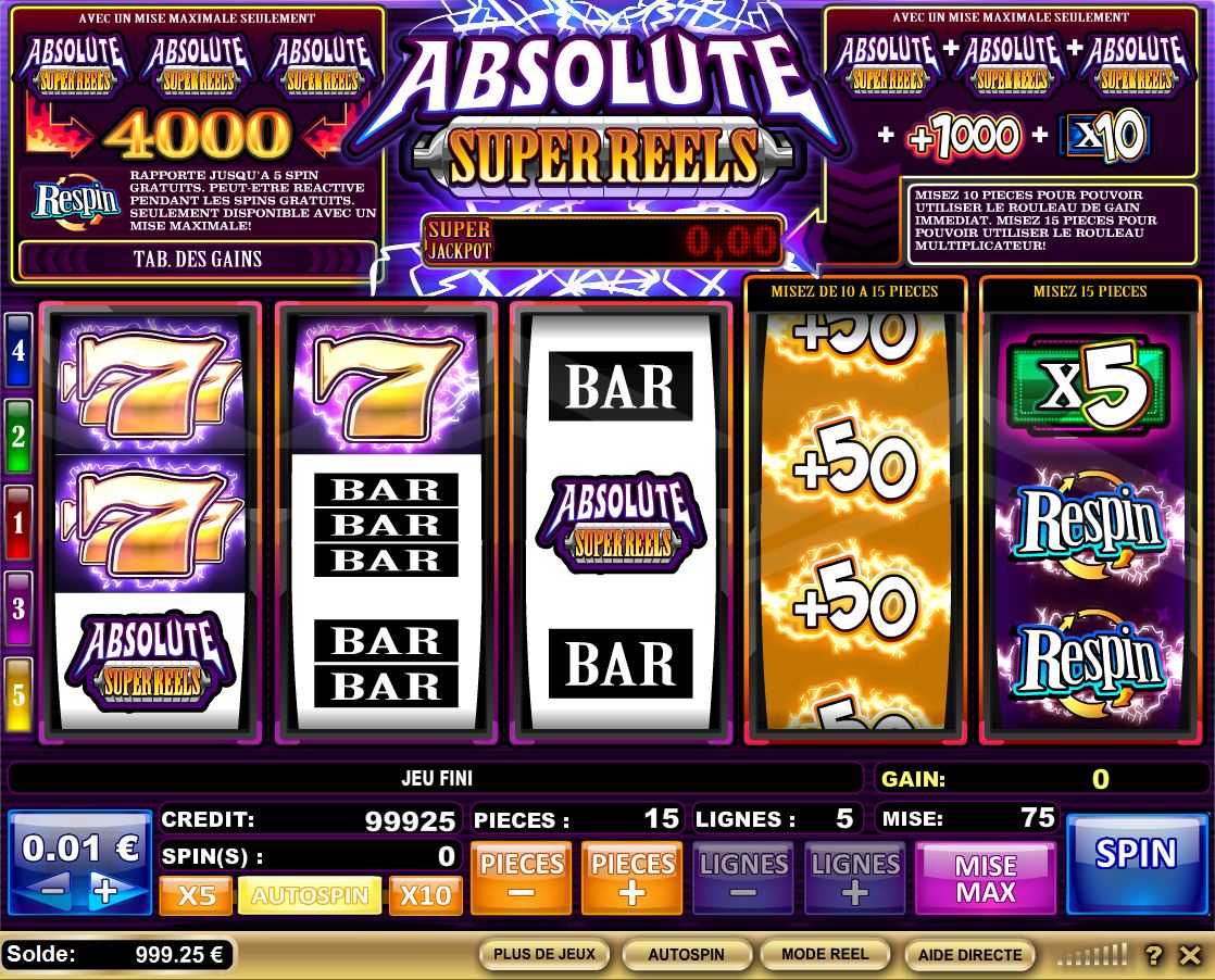 Casino jeux gratuits