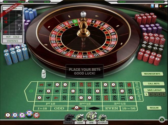 Roulette faites vos jeux rien ne va plus